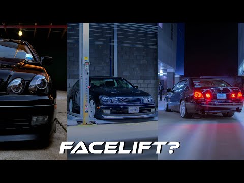LEXUS GS300 GETS A FACELIFT !!! (HEADLIGHTS, LIP, HOOD VENTS, GRILL, WHEELS)
