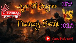 Beyond Comparison Frenzy Event, 1025#1153 | Age Of Origins (AOO)