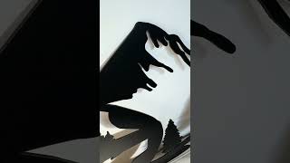 Drevený obraz na stenu - Hory a les