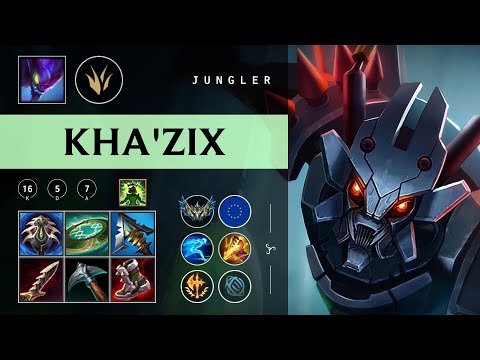 Kha'Zix Jungle vs Jarvan IV - EUW Challenger Patch 26.01