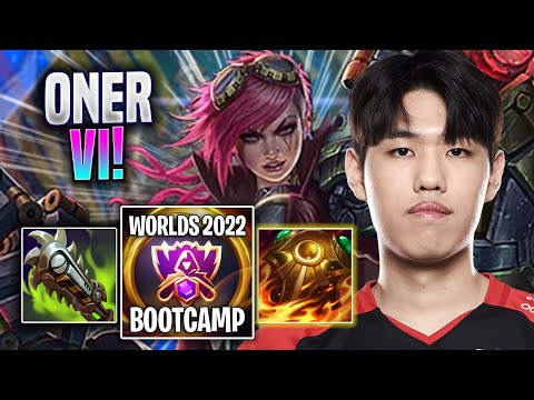 ONER IS A MONSTER WITH VI! - T1 Oner Plays Vi JUNGLE vs Graves! | Bootcamp 2022