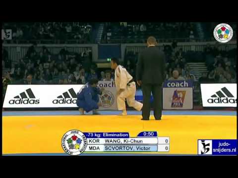 Ki-Chun Wang (KOR) - Victor Scvortov (MDA) [-73kg]