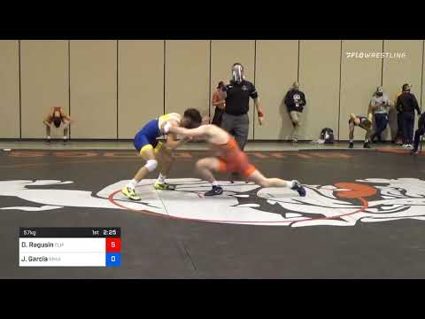 57 Kg Prelims Dylan Ragusin Cliff Keen Wrestling Club Vs Jacob Garcia Spartan Mat Club