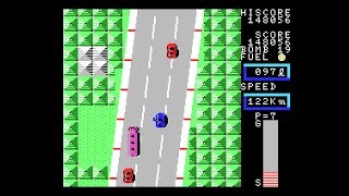 MSX Game: Car Fighter (1985 Casio)