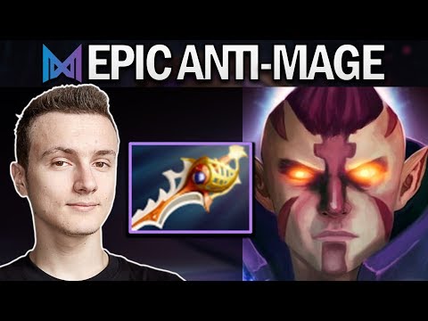 NIGMA.MIRACLE IS STILL AN EPIC ANTI-MAGE - DOTA 2 7.24 GAMEPLAY