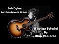 How to play - Don't Think Twice, It's All Right by Bob Dylan