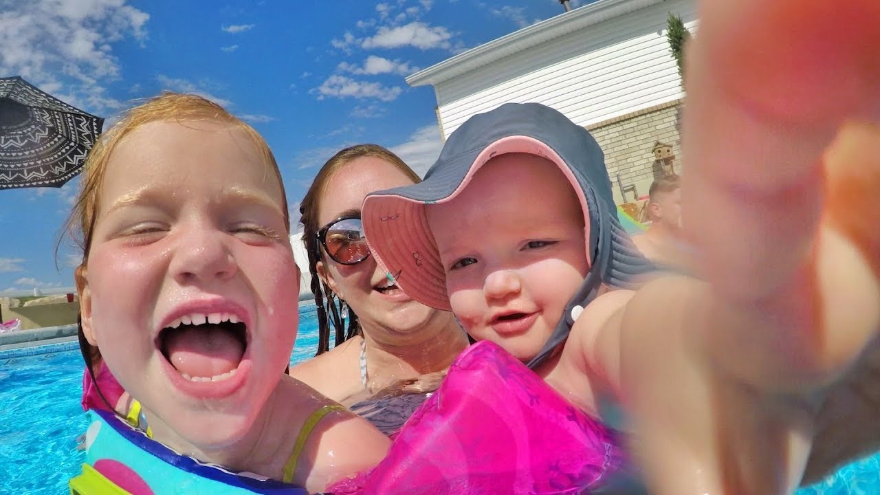 4th of July Family Routine!! Party at the Park, Face Paint, Swimming Pool,  and Fireworks with kids!