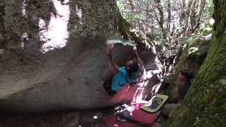 Video thumbnail of Avellabaleine, 7a. Cavallers