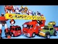 또봇 메가 소방차와 또봇들 헬로카봇 장난감 TOBOT Fire Truck Robot Car Toys