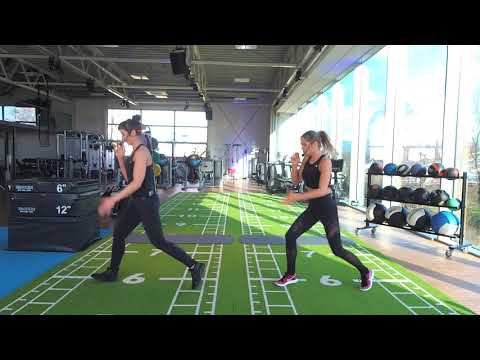 HIIT MEETS CORE (NO JUMPING) mit Alina & Chrissi - ONLINE KURSE - ONLINE FITNESS