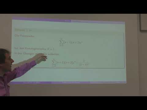 Analysis: Potenzreihen