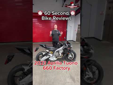 60 Second Bike Reviews: 2023 Aprilia Tuono 660 Factory