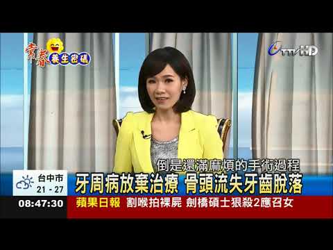 牙周病症狀 牙齦發炎 腫痛牙齒鬆動