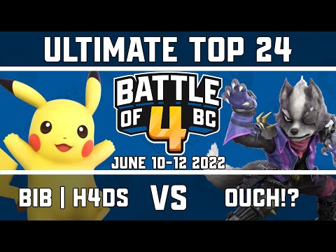 BiB | H4DS vs Ouch!? - Ultimate Singles Top 24 - Battle of BC 4