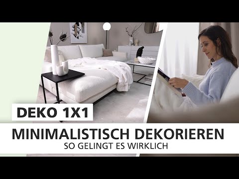 Minimalistisch dekorieren - so geht's 🪑 | Deko 1x1 | INTERIYEAH! - Einrichten mit SEGMÜLLER