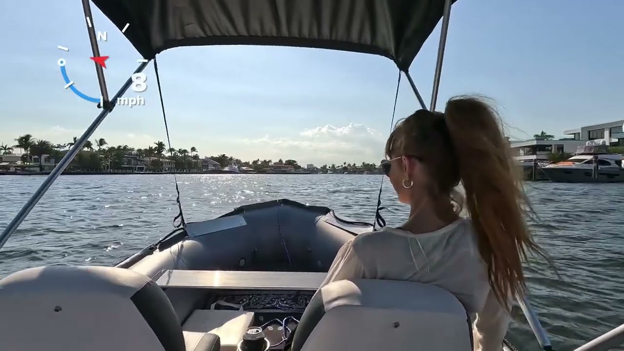 Saturn SD518 Inflatable Boat SIB Top Speed Test Yamaha 25