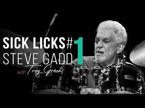 Sick Licks - Steve Gadd - "We're in this love together" -  drum licks Lesson