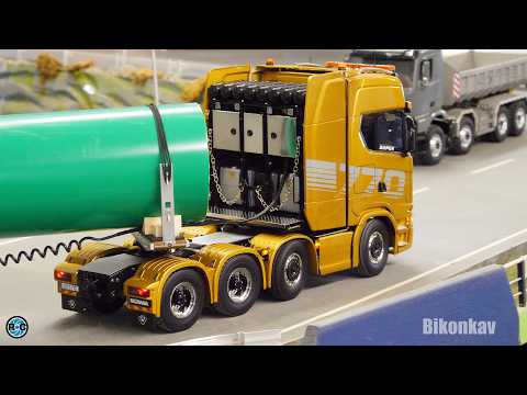 STRONGEST HEAVY DUTY RC TRUCK - TAMIYA 1:14 SCALE RC TRUCK SCANIA 770S 8x4/4