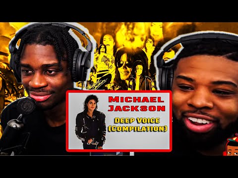 BabantheKidd FIRST TIME reacting to Michael Jackson - Deep Voice Compilation!!