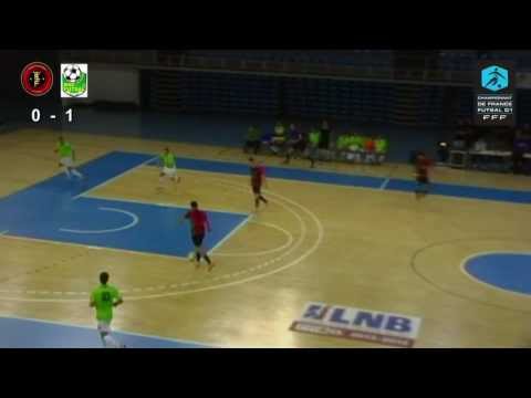 Futsal Toulon Tous Ensemble vs Bruguières Résumé Match Championnat France Saison 2013   2014