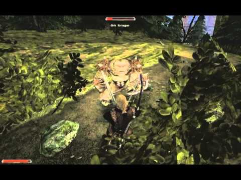 Lets Play Gothic 2 DNDR Part 104 - Der erste Teleporterstein... Ein Ork Krieger