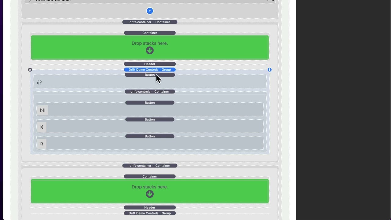 Drift Pro - Scoping & Creating Reusable Animations