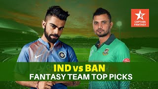 IND vs BAN: Dream11 Team Prediction | Playing 11: Today's Match | Captain Fantasy: Sportskeeda Hindi