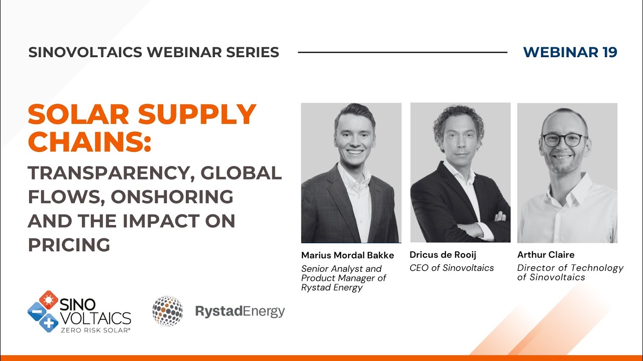 Solar Supply Chain Disruptions YouTube