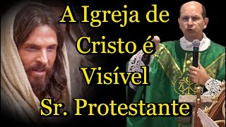 A Igreja de Cristo é SIM Visível sr. Protestante - Padre Paulo Ricardo #padrepauloricardohoje