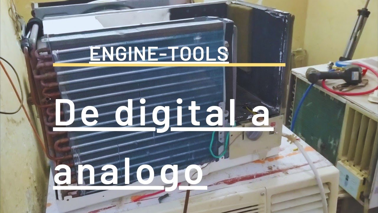 Watch pasar aire acondicionado d ventana marca carrier d digital a analogo con termostato y swtch mecanico Now pasar aire acondicionado d ventana marca carrier d digital a analogo con termostato y swtch mecanico