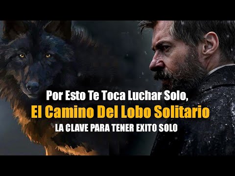 Si Te Toco Luchar Solo, Debes De Tener La Actitud De El Lobo Solitario, Discurso Motivacional