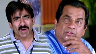 Ravi teja  & Brahmanandam Hilarious Comedy Scenes || Anjaneyulu Movie