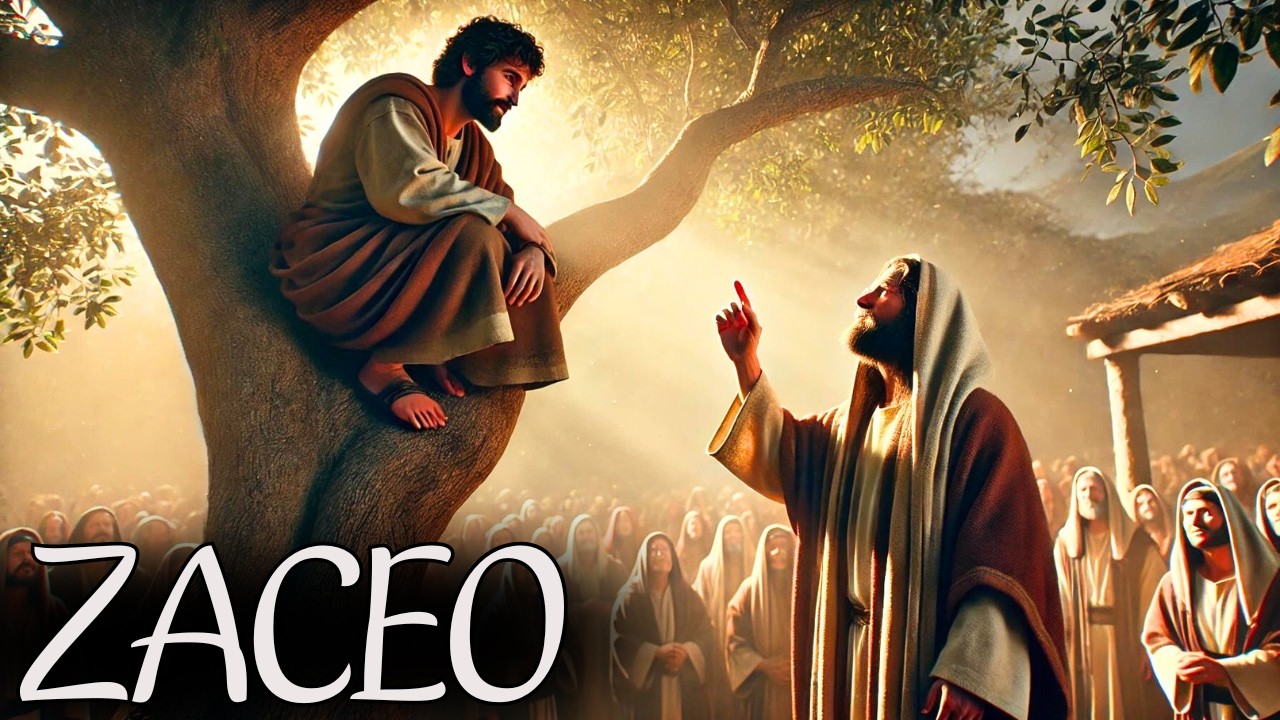 La VERDADERA razón por la que JESÚS ENVIÓ A ZACEO a BAJAR DEL ÁRBOL. (Historia Bíblica PODEROSA)