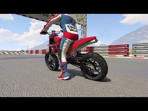 Gta 5 - Custom track,SUPERMOTO