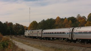 preview picture of video 'Ruther Glen VA 10.25.09: Southbound Carolinian'