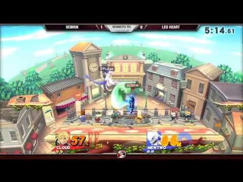 VS Weekly 5/12/16 - Winners R4 - Seibrik (Cloud) vs. Leo Heart (Mewtwo) - Smash 4