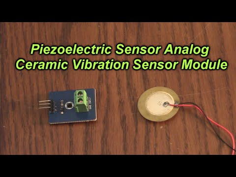 Modulo sensore di vibrazione analogico in ceramica piezoelettrico per Arduino RECENSIONE