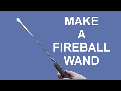 Make A Magic Wand That Shoots Fireballs IRL