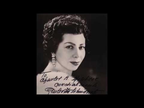 [[#Giulietta Simionato#]]&nbsp;–&nbsp;Dalila: "Printemps qui commence"&nbsp;([[#Saint-Saëns#]]:&nbsp;Samson et Dalila)