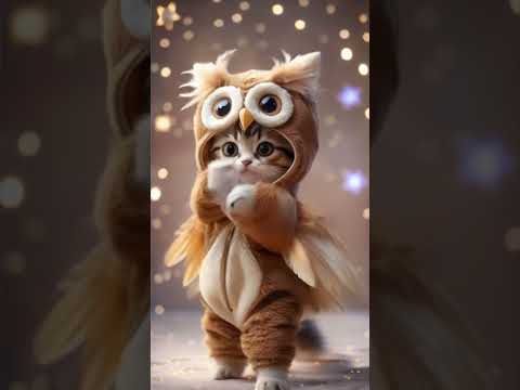 Owl | Cat Dance #owl #owls #animals #animal #animallover #papapdol