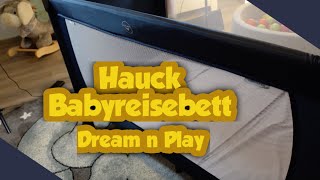 Hauck Baby Reisebett Dream n Play mit Matratze und Moskitonetz