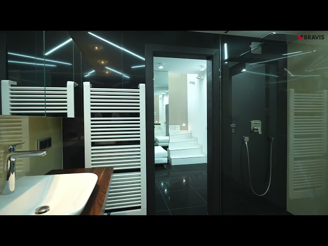 Pronájem luxusního mezonetového bytu 3+kk, ul. Soukenická, Brno - Staré Brno, vybavený, balkon, terasa, vířivka, 2x parkování