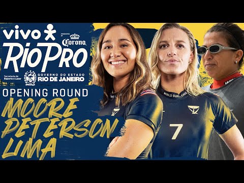 Carissa Moore, Lakey Peterson, Silvana Lima | VIVO Rio Pro - Opening Round Heat Replay