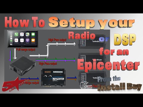 How to setup your Radio or DSP to feed an Epicenter