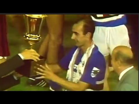 FINAL ITALIAN CUP 84/85 Sampdoria-Milan 2-1 SAMPDORIA'S FIRST ITALIAN CUP #ildoriano