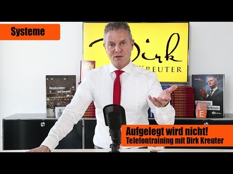 Aufgelegt wird nicht! Telefontraining mit Dirk Kreuter