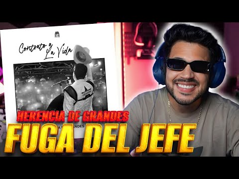 REACCIÓN a Herencia de Grandes - Fuga del Jefe (Chino Antrax)