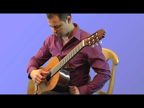 Anschlag der rechten Hand - klassische Gitarre