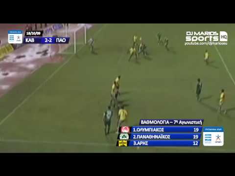 SL2009-2010 : AO Nea Puma Kavala Vs Panathinaikos FC 2-2 (18/10/2009)