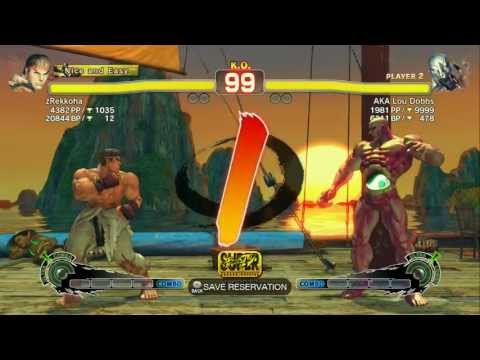 SSFIV AE 2012: zRekkoha (Ryu) Vs AKA Lou Dobbs (Seth)